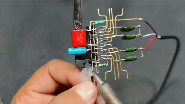 160 Watt Audio Amplifier Circuit ic TDA7388 смотреть онлайн