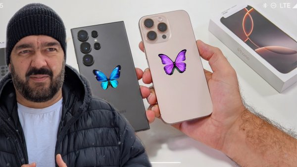 iPhone 16 Pro Max против Samsung Galaxy S24 Ultra. Будет жарко! / Арстайл /