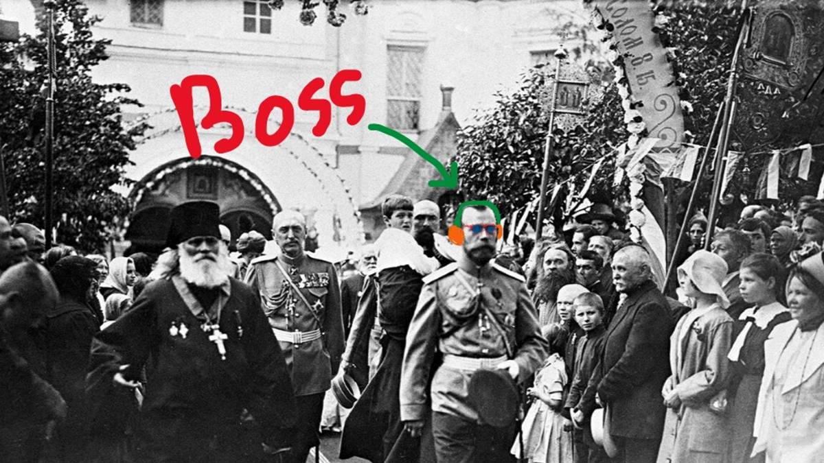 Николай II и его первая публичная речь