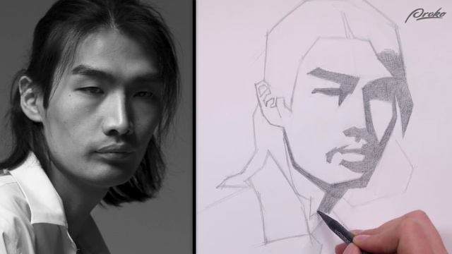 Proko drawing basics 09. simplify-from-observation-portrait-demo смотреть онлайн