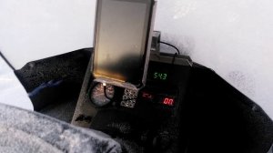 Планшет Oukitel RT3 в качестве навигатора на морозе.