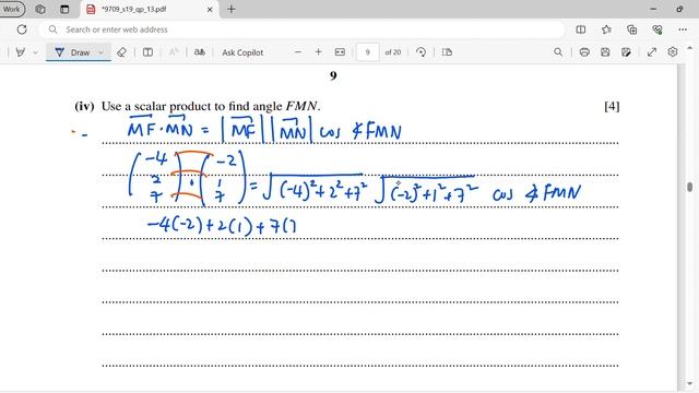 Solved CAIE A Level Math Paper 13 for May/June 2019 (9709/13/M/J/2019) смотреть онлайн