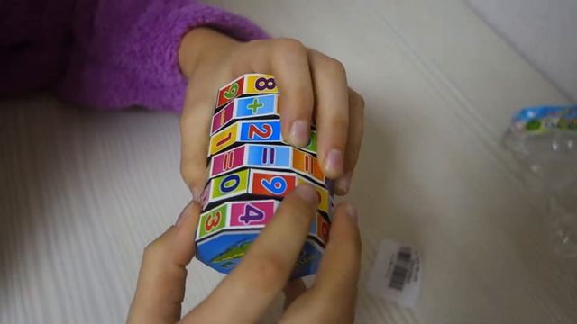 6-layer 7.2cm Height Puzzle Cube Education Learning Math Toy for Children - COLORFUL смотреть онлайн