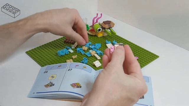 LEGO Build 31128 Baby Dolphin and Turtle, Quick Build ♫Jazz♫ смотреть онлайн