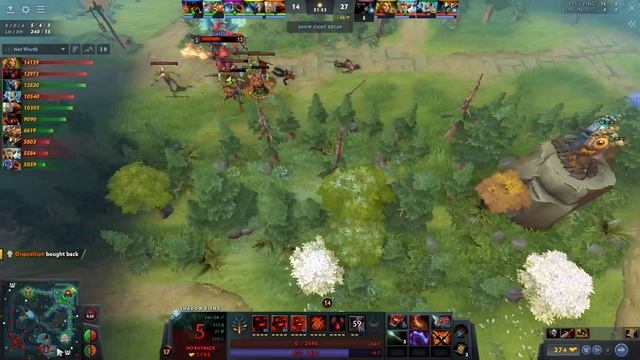 Shadow Fiend Dota 2 Arteezy with Cuirass - TI12 Shopify Rebellion смотреть онлайн