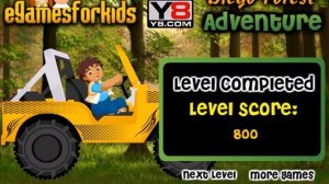 Диего вперед! Приключения Диего в лесу на джипе