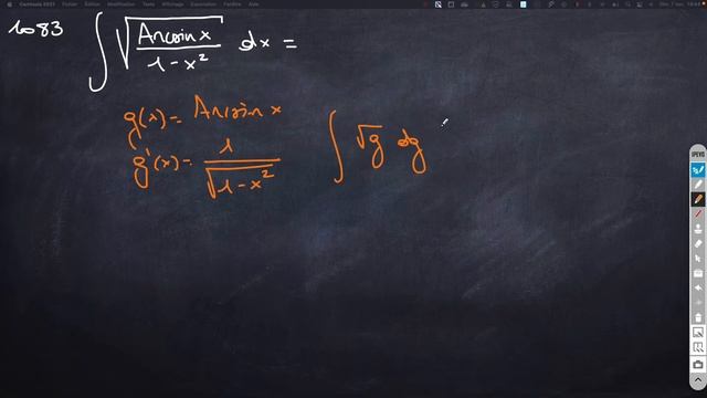1083 Demidovich - ∫√(Arcsin(x)/(1-x^2) dx смотреть онлайн