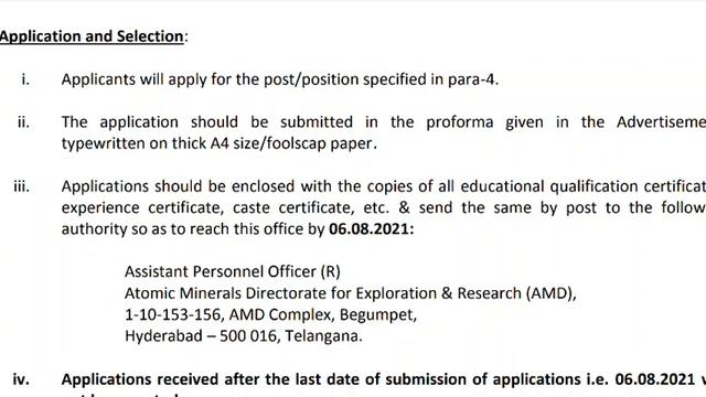 AMD Recruitment 2021 | Atomic Minerals Directorate for Exploration & Research Recruitment 2021 | AM смотреть онлайн