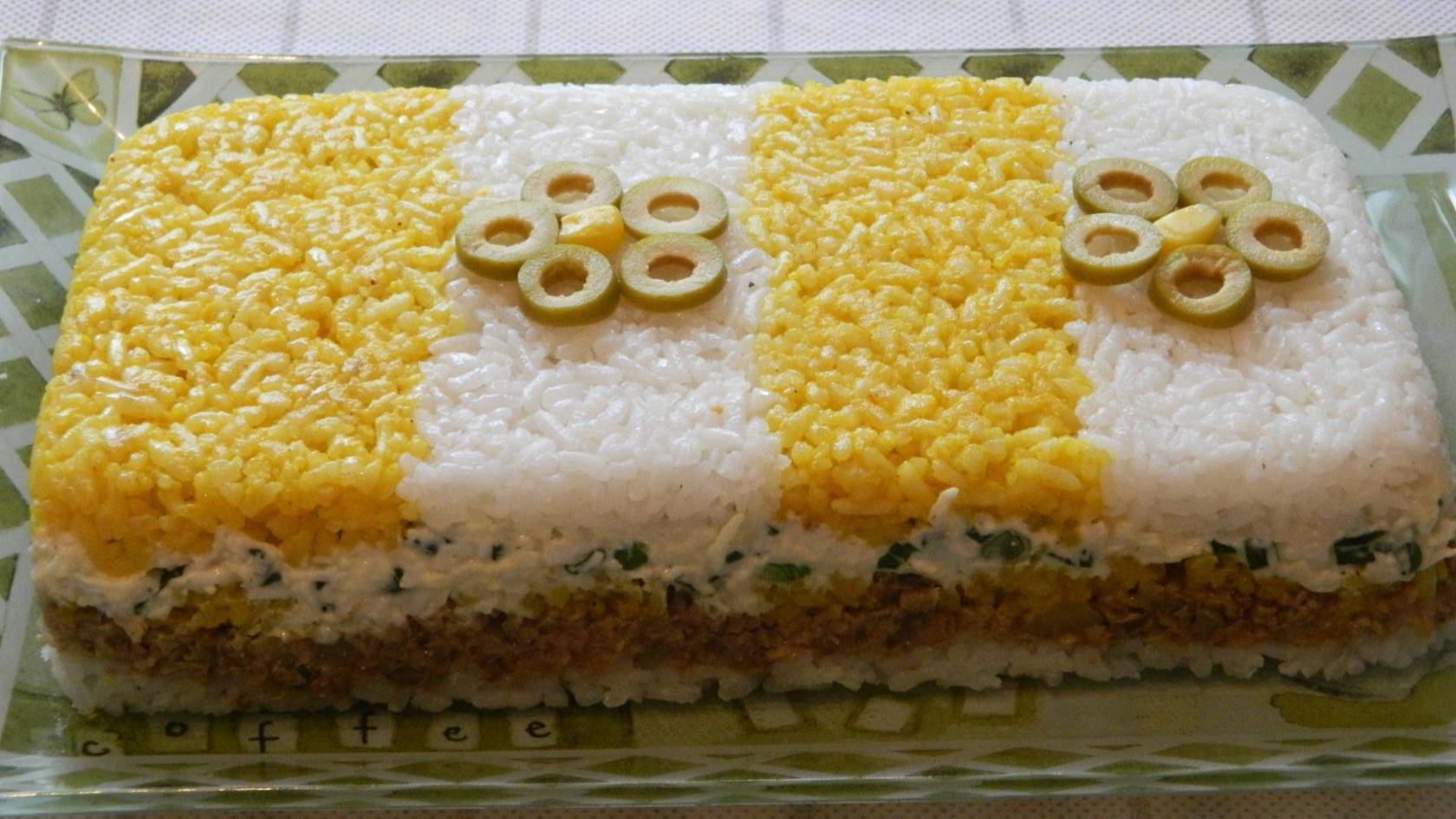 Новогодний салат "Полоска" украсит праздничный стол смотреть онлайн