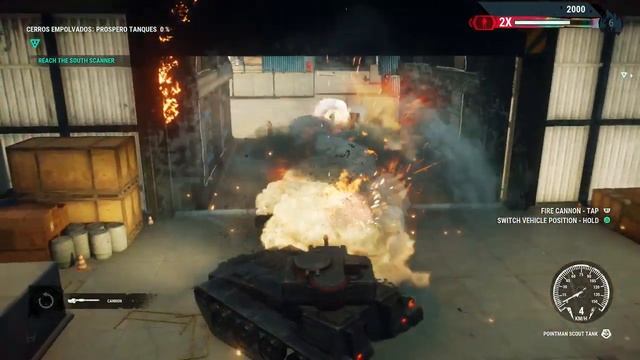 Just Cause 4 - Tanques Heist - Find Pointman Scout Tank & Warchief Assault Tank смотреть онлайн