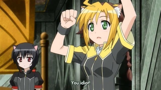 Wrestling the Rabbit Girl [Funny Anime Scene #25] смотреть онлайн