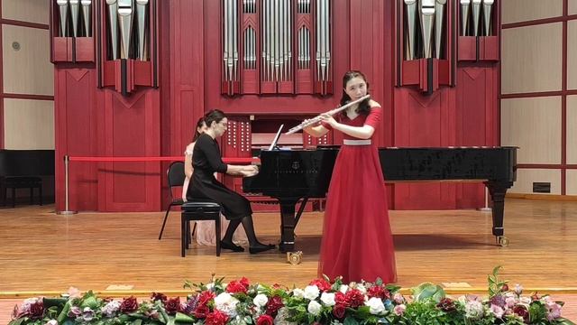 Тусенова Камила духовые и ударные 18 25 Габриэль Гровле Романс и Скерцо смотреть онлайн