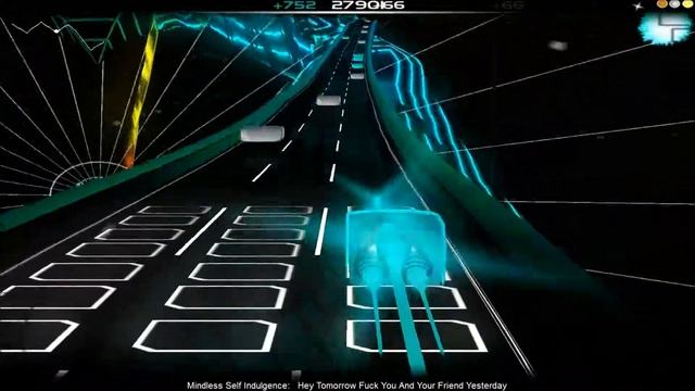Mindles self indulgence - Hey tomorrow F you and your friend yesterday - Audiosurf смотреть онлайн