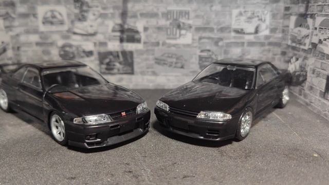 ТММ! СБОРКА МОДЕЛИ NISSAN SKYLINE GTR R33!