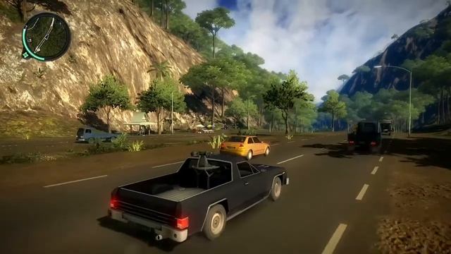 Just Cause 2 - Poloma Renegade Driving Gameplay смотреть онлайн