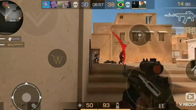 Играю с минимальной чувствительностью в Standoff 2 смотреть онлайн