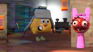 😨 Охота на Жуткого SPRUNKI в Чикен Ган! *ЭТО ЖЕСТЬ* - Тёмофф Мифы Chicken Gun мистика