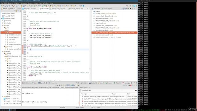 3. Programming implementation basic UART смотреть онлайн