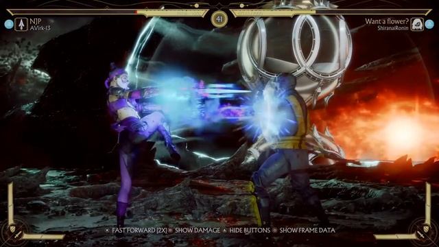 ShiranaiRonin vs AVirk-13 (Mileena vs Scorpion) смотреть онлайн