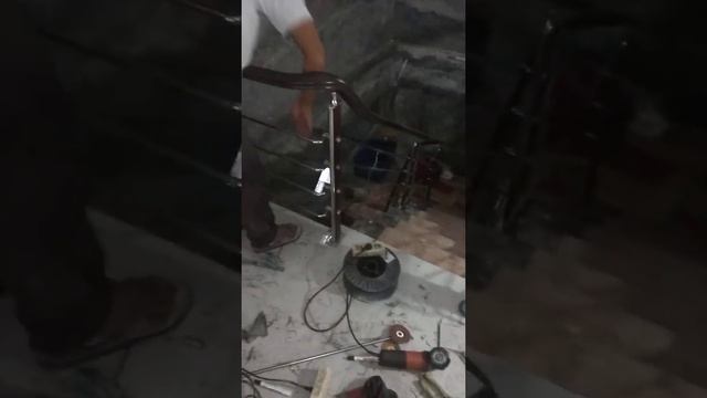 pemasangan handrail pvc смотреть онлайн