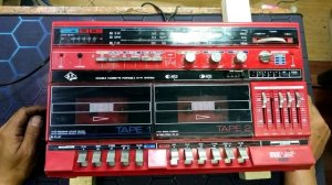 РЕМОНТ 2х КАССЕТНОГО МАГНИТОФОНА, ОЖИВЛЯЕМ РАДИО ФМ, КИТАЙСКАЯ ДВУХКАССЕТНАЯ МАГНИТОЛА FM RADIO TAPE