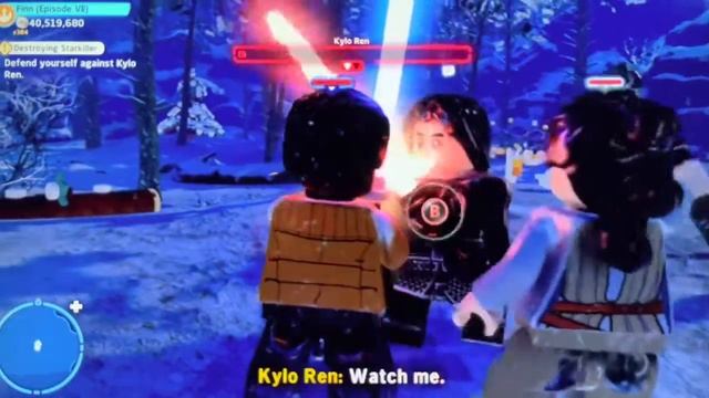 Lego Star Wars: TSS - Finn & Obi Wan Kenobi (Summer) Vs Kylo Ren! смотреть онлайн