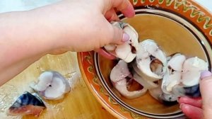 СКУМБРИЯ МАРИНОВАННАЯ в СОБСТВЕННОМ СОКУ.