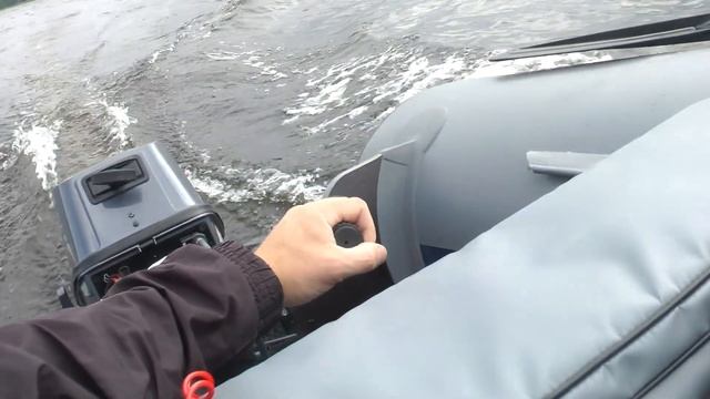 Флагман 350, Ямаха 8, замер скорости смотреть онлайн