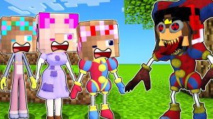 ПОМНИ УДИВИТЕЛЬНЫЙ ЦИФРОВОЙ ЦИРК ПРЯТКИ В МИРЕ в МАЙНКРАФТ ДЕВУШКА НУБ И ПРО ВИДЕО ТРОЛИНГ Евгенбро