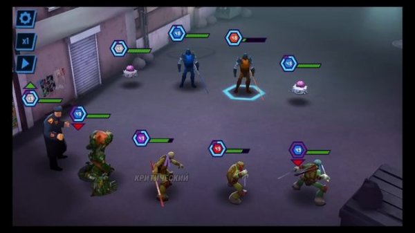 Черепашки-Ниндзя: Легенды. Прохождение #31 (TMNT Legends IOS Gameplay 2016)