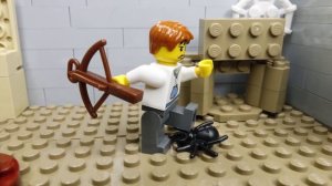 GRANNY LEGO THE HORROR GAME ANIMATION: Scary Granny and the Spider Pet