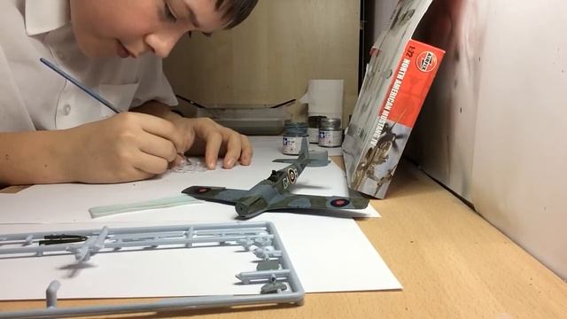 Airfix mustang IV build pt 2 смотреть онлайн
