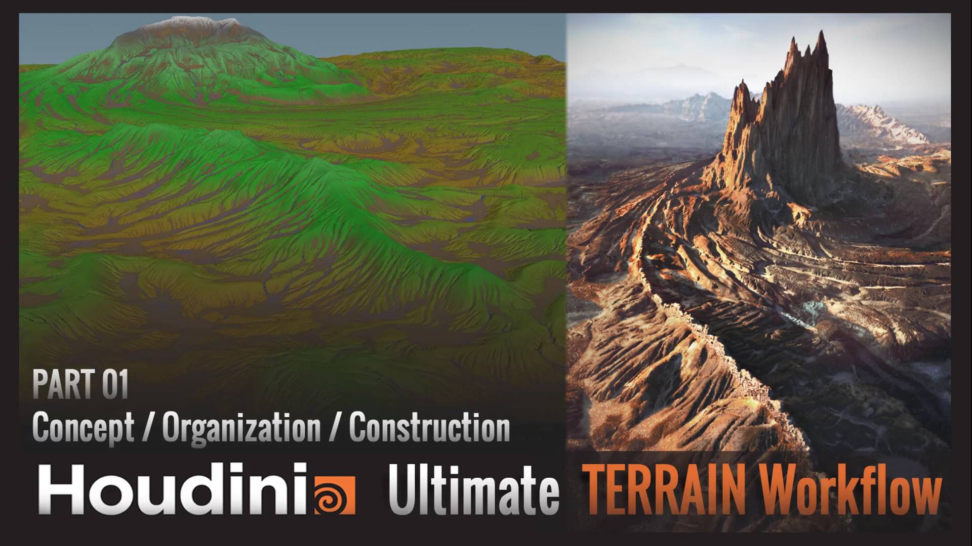 Part01 - Concept, file organization, heightfield setup смотреть онлайн
