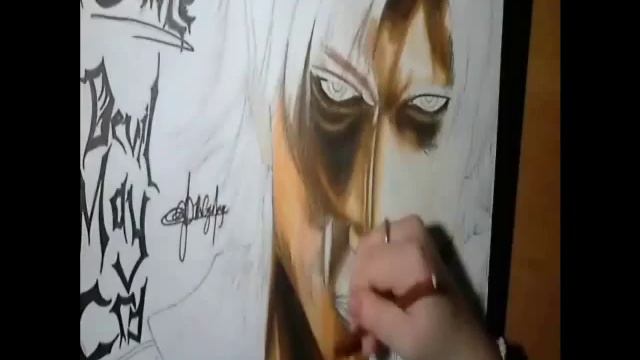 SpeedDrawing Dante [DEVIL MAY CRY] смотреть онлайн