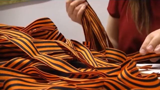 Нижневартовские предприниматели принимают участие в акции "Георгиевская ленточка" смотреть онлайн