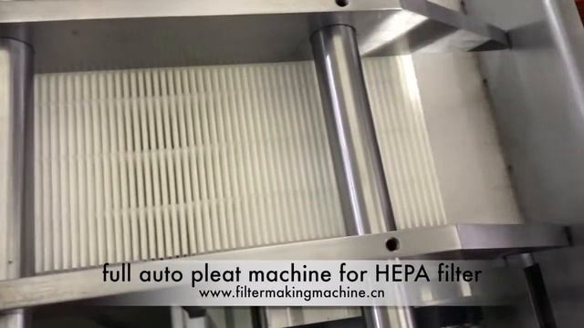 mini pleating machine for HEPA filter filtermakingmachine.cn смотреть онлайн