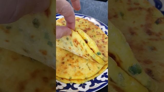 Картофельные лепёшки на сковороде #лепешкинасковороде #рецепты #еда смотреть онлайн