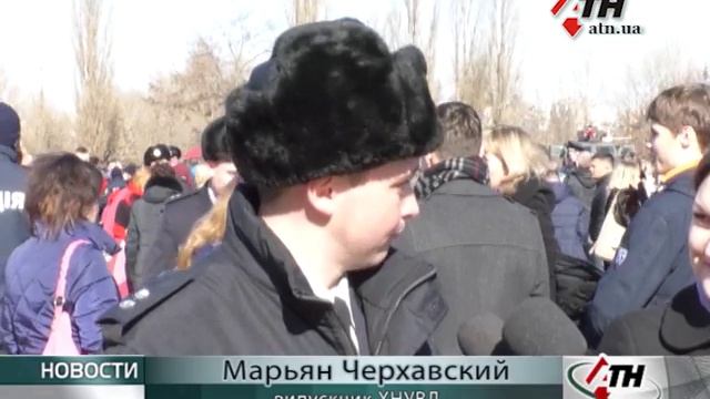 Офицерские погоны получили выпускники ХНУВД - 06.03.2017 смотреть онлайн