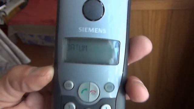Telefon Siemens Gigaset A34 Mobilteil смотреть онлайн