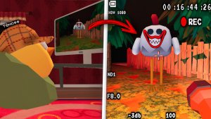 😨 Засняли ДЛИННОНОГО на Камеру в Чикен Ган! Тёмофф Chicken Gun мистика