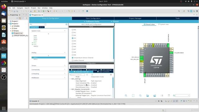 2. STM32CubeMX configuration смотреть онлайн