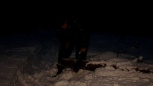 на лыжах в лес с ночёвкой с печкой.