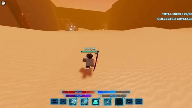 Killing the Scorpion Boss with archer class | Solo Blox Leveling смотреть онлайн