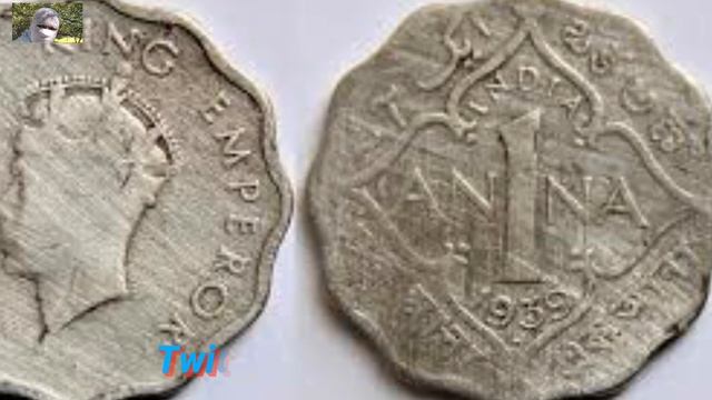 1 Anna - GEORGE VI KING EMPEROR ,India - British Common coin !! смотреть онлайн