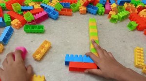 Фигуры из Кубиков лего - Увлекательная игра в Lego ASMR #asmr Развивающие игры для детей! Играем в к