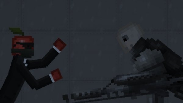 Maskot Link VS Скелетрон