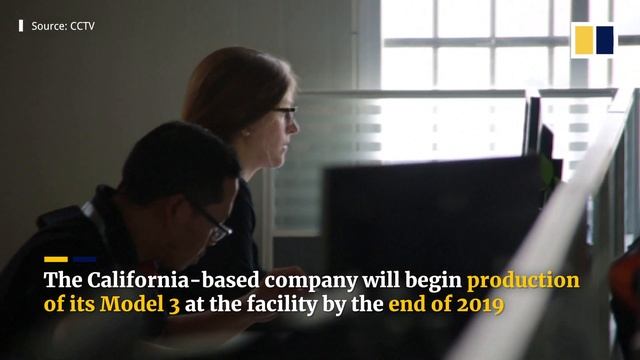 Tesla’s first overseas car plant nears completion in Shanghai смотреть онлайн