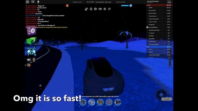 Buying The Fastest Tesla Roadster In Jailbreak!