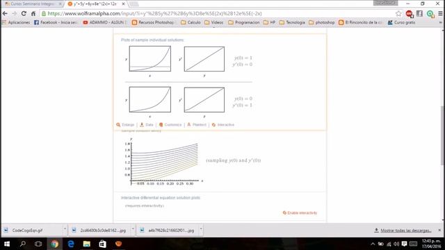 Resolver ecuaciones Diferenciales de Orden Superior con Wolfram Alpha смотреть онлайн