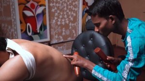 Intense Tok Sen Head Massage by Master Cracker   Indian Massage